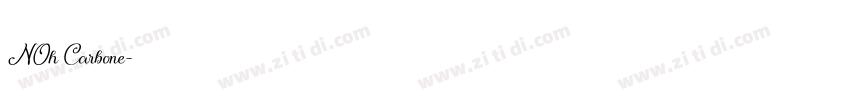 NOh Carbone字体转换